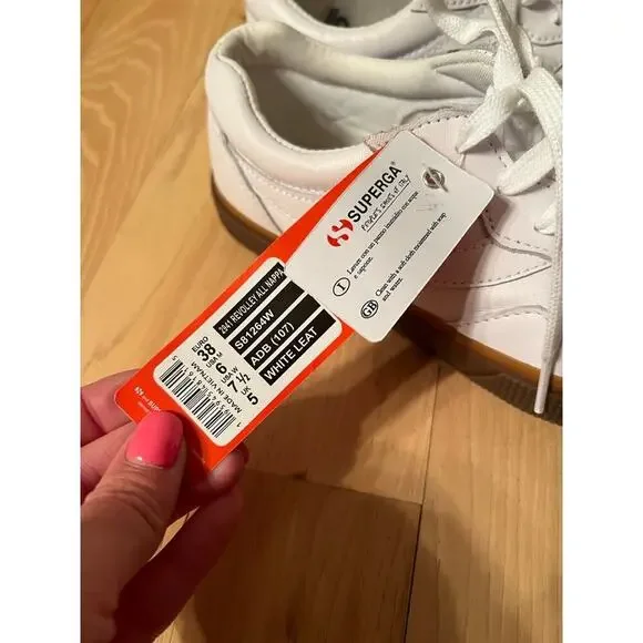 NWT Superga 2941 Revolley All Nappa Sneakers